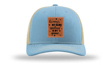 Load image into Gallery viewer, Granny&#39;s My Name Leather Patch Richardson 112 Hat
