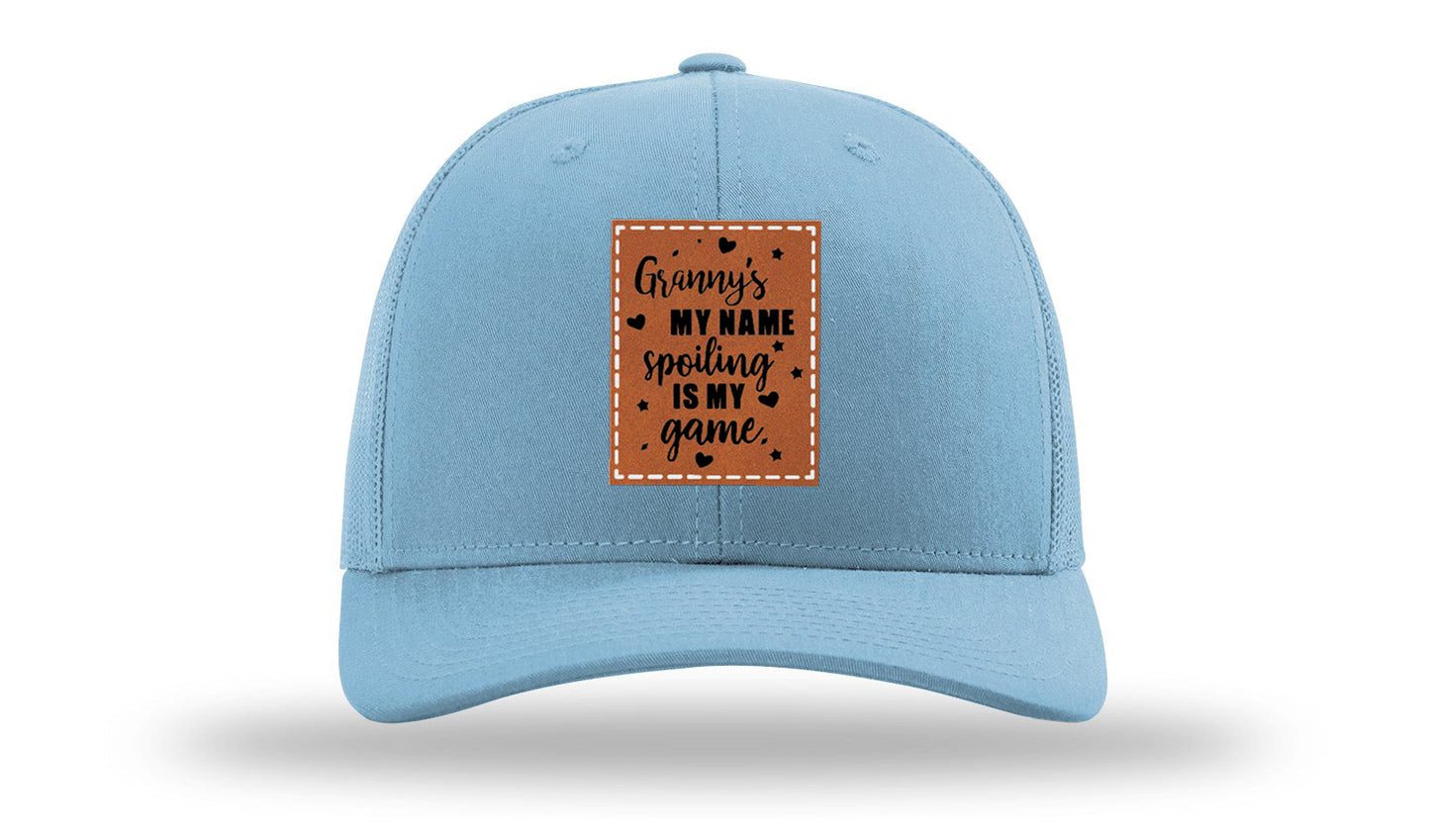 Granny's My Name Leather Patch Richardson 112 Hat