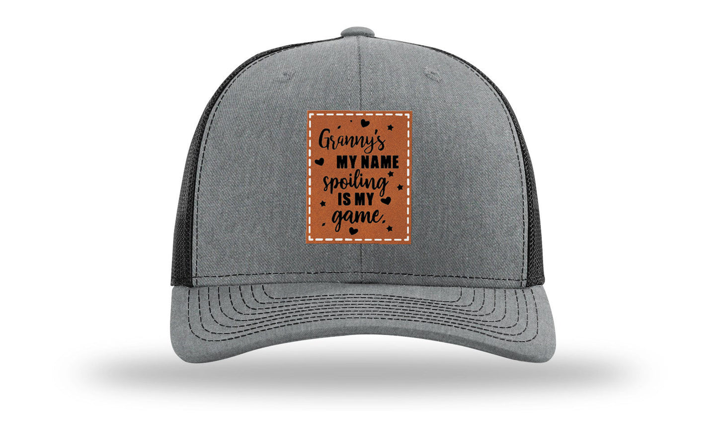 Granny's My Name Leather Patch Richardson 112 Hat