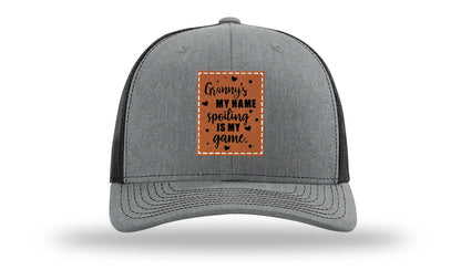 Granny's My Name Leather Patch Richardson 112 Hat
