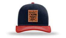 Load image into Gallery viewer, Granny&#39;s My Name Leather Patch Richardson 112 Hat
