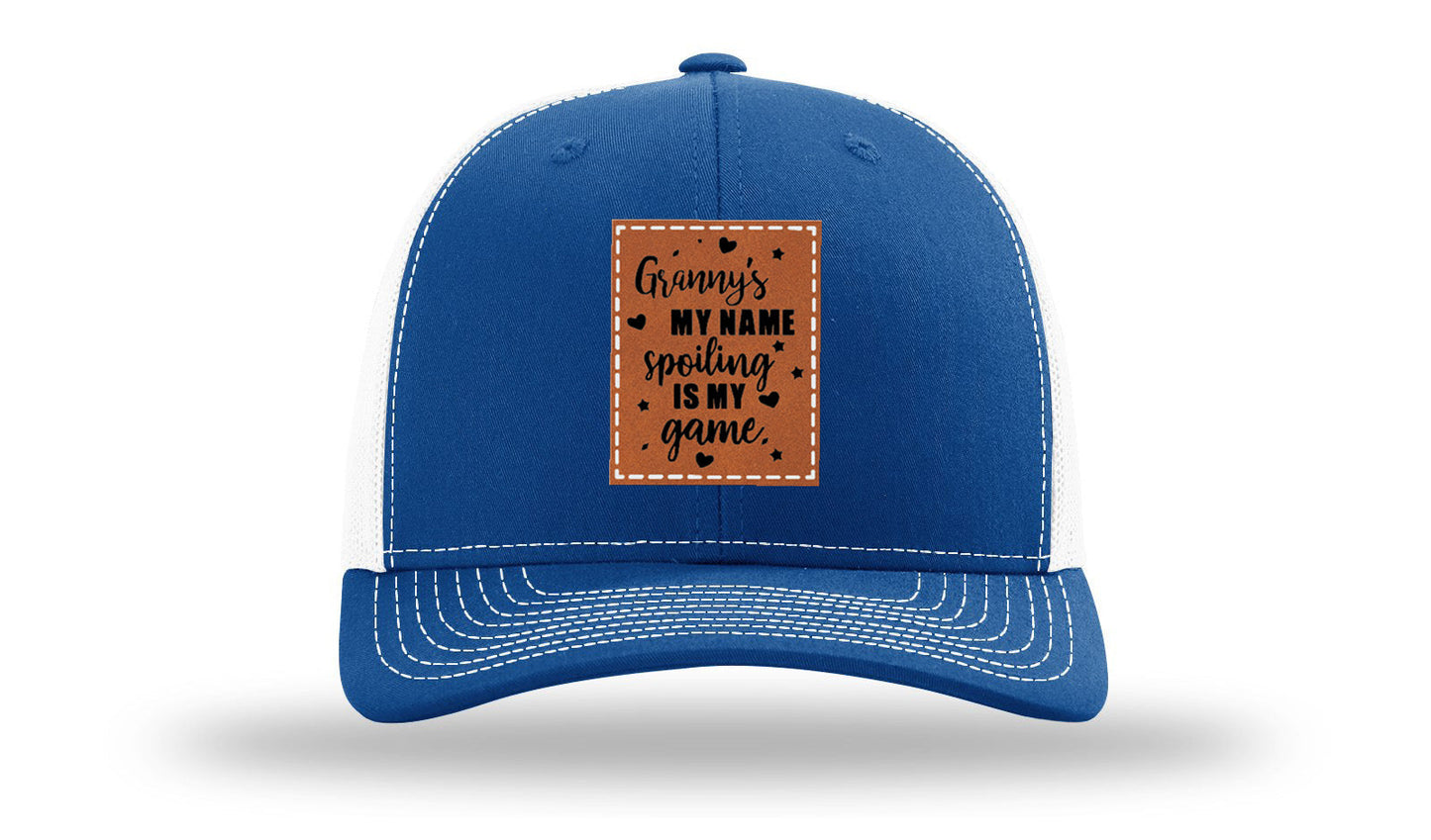 Granny's My Name Leather Patch Richardson 112 Hat