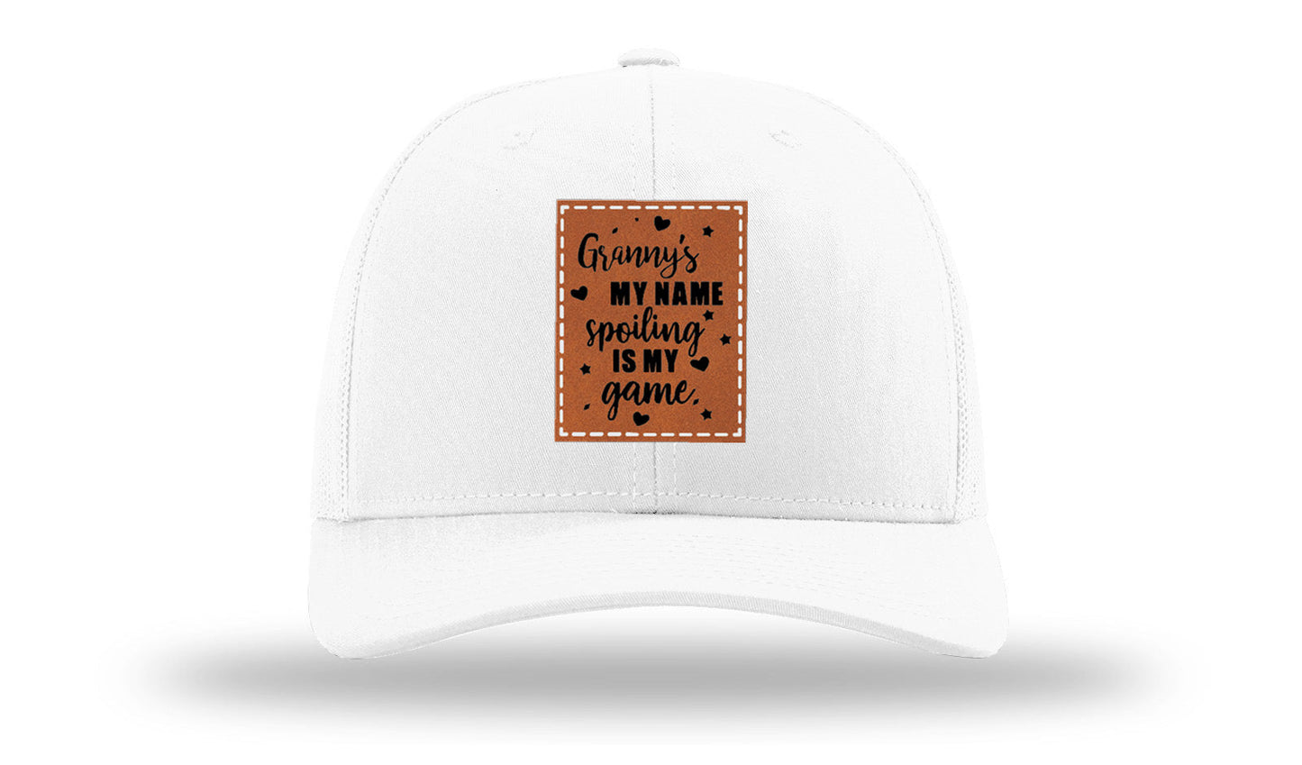 Granny's My Name Leather Patch Richardson 112 Hat