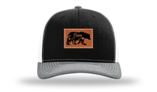 Load image into Gallery viewer, Mama Bear Floral Leather Patch Richardson 112 Hat
