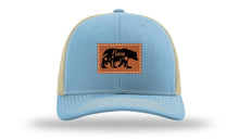Load image into Gallery viewer, Mama Bear Floral Leather Patch Richardson 112 Hat
