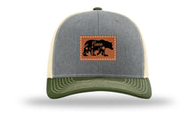 Load image into Gallery viewer, Mama Bear Floral Leather Patch Richardson 112 Hat

