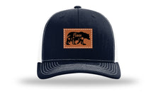 Load image into Gallery viewer, Mama Bear Floral Leather Patch Richardson 112 Hat
