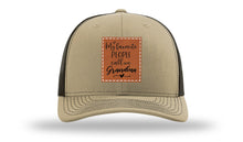 Load image into Gallery viewer, Favorite People Call Me Grandma Leather Patch Richardson 112 Hat
