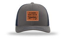 Load image into Gallery viewer, Favorite People Call Me Granny Leather Patch Richardson 112 Hat
