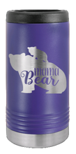 Load image into Gallery viewer, Mama Bear with Cub Laser Engraved Slim Can Insulated Koosie
