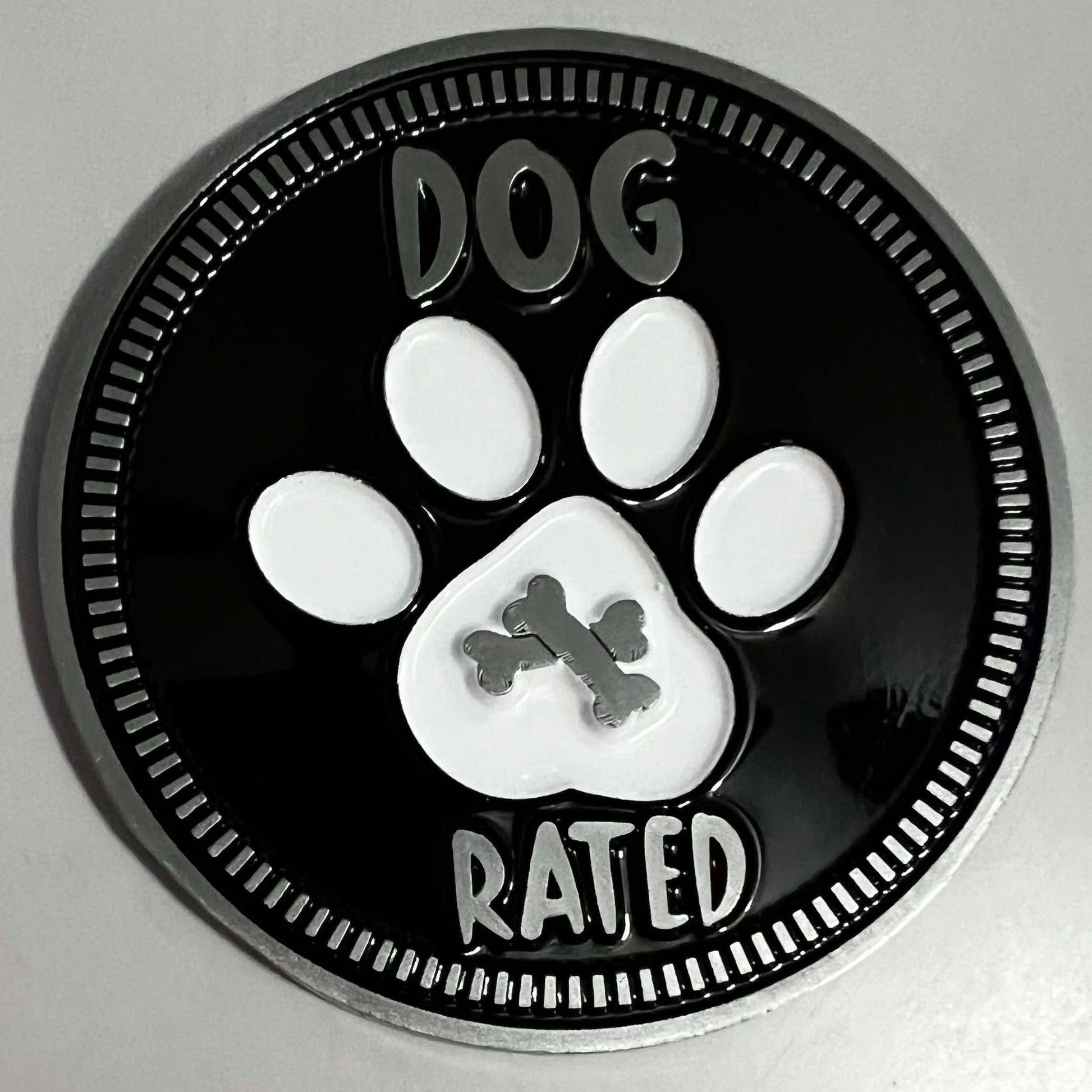 Dog Rated Fender Badge Emblem-