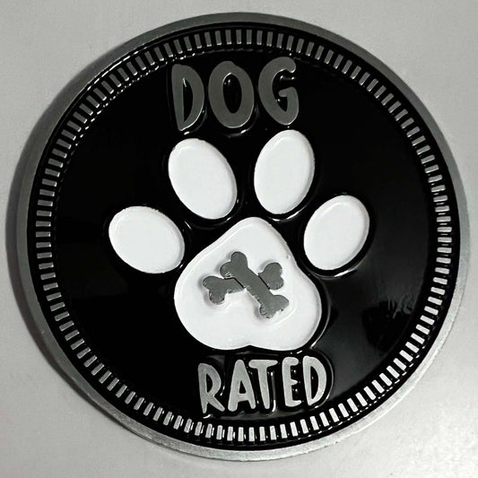Dog Rated Fender Badge Emblem-