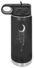 Load image into Gallery viewer, Moon Stars Laser Engraved Water Bottle
