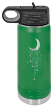 Load image into Gallery viewer, Moon Stars Laser Engraved Water Bottle
