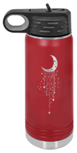 Load image into Gallery viewer, Moon Stars Laser Engraved Water Bottle
