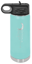 Load image into Gallery viewer, Moon Stars Laser Engraved Water Bottle
