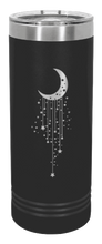 Load image into Gallery viewer, Moon Stars Laser Engraved Skinny Tumbler (Etched)
