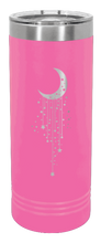 Load image into Gallery viewer, Moon Stars Laser Engraved Skinny Tumbler (Etched)
