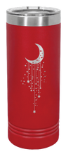 Load image into Gallery viewer, Moon Stars Laser Engraved Skinny Tumbler (Etched)
