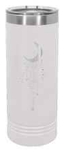 Load image into Gallery viewer, Moon Stars Laser Engraved Skinny Tumbler (Etched)
