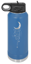 Load image into Gallery viewer, Moon Stars Laser Engraved Water Bottle
