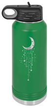 Load image into Gallery viewer, Moon Stars Laser Engraved Water Bottle
