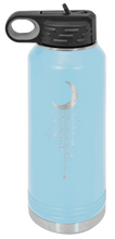 Load image into Gallery viewer, Moon Stars Laser Engraved Water Bottle
