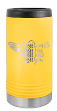 Load image into Gallery viewer, Bee Humble Laser Engraved Slim Can Insulated Koosie
