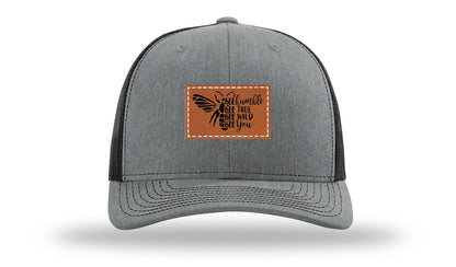 Bee Humble Leather Patch Richardson 112 Hat