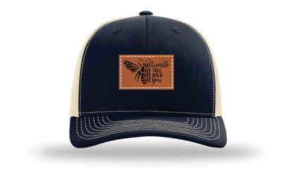 Bee Humble Leather Patch Richardson 112 Hat