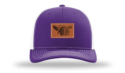 Bee Humble Leather Patch Richardson 112 Hat