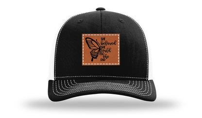 She Believed Leather Patch Richardson 112 Hat