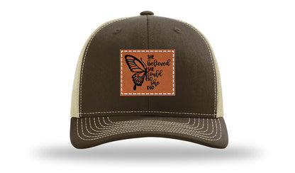 She Believed Leather Patch Richardson 112 Hat
