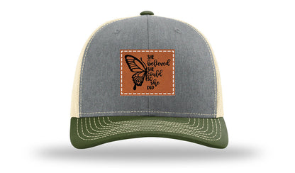 She Believed Leather Patch Richardson 112 Hat