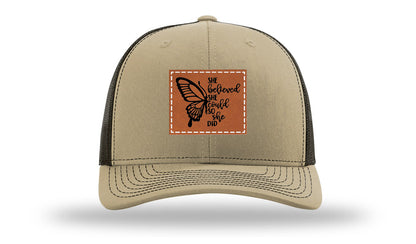 She Believed Leather Patch Richardson 112 Hat