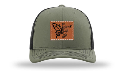 She Believed Leather Patch Richardson 112 Hat
