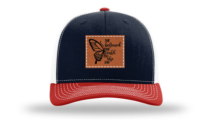 She Believed Leather Patch Richardson 112 Hat