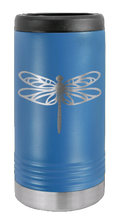 Load image into Gallery viewer, Dragonfly Laser Engraved Slim Can Insulated Koosie
