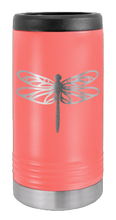 Load image into Gallery viewer, Dragonfly Laser Engraved Slim Can Insulated Koosie
