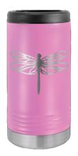 Load image into Gallery viewer, Dragonfly Laser Engraved Slim Can Insulated Koosie
