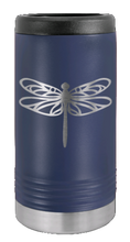 Load image into Gallery viewer, Dragonfly Laser Engraved Slim Can Insulated Koosie
