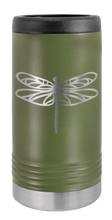 Load image into Gallery viewer, Dragonfly Laser Engraved Slim Can Insulated Koosie
