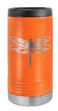 Load image into Gallery viewer, Dragonfly Laser Engraved Slim Can Insulated Koosie
