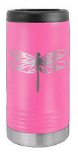 Load image into Gallery viewer, Dragonfly Laser Engraved Slim Can Insulated Koosie
