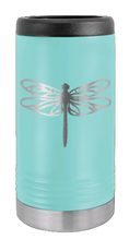 Load image into Gallery viewer, Dragonfly Laser Engraved Slim Can Insulated Koosie
