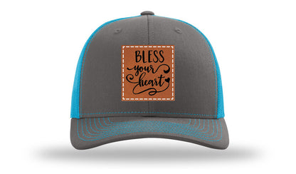 Bless Your Heart Leather Patch Richardson 112 Hat