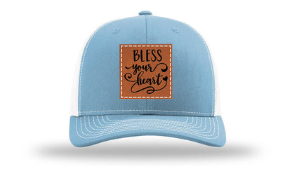 Bless Your Heart Leather Patch Richardson 112 Hat