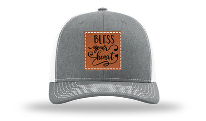 Bless Your Heart Leather Patch Richardson 112 Hat