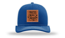 Load image into Gallery viewer, Bless Your Heart Leather Patch Richardson 112 Hat
