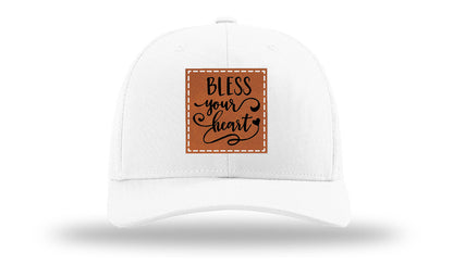 Bless Your Heart Leather Patch Richardson 112 Hat